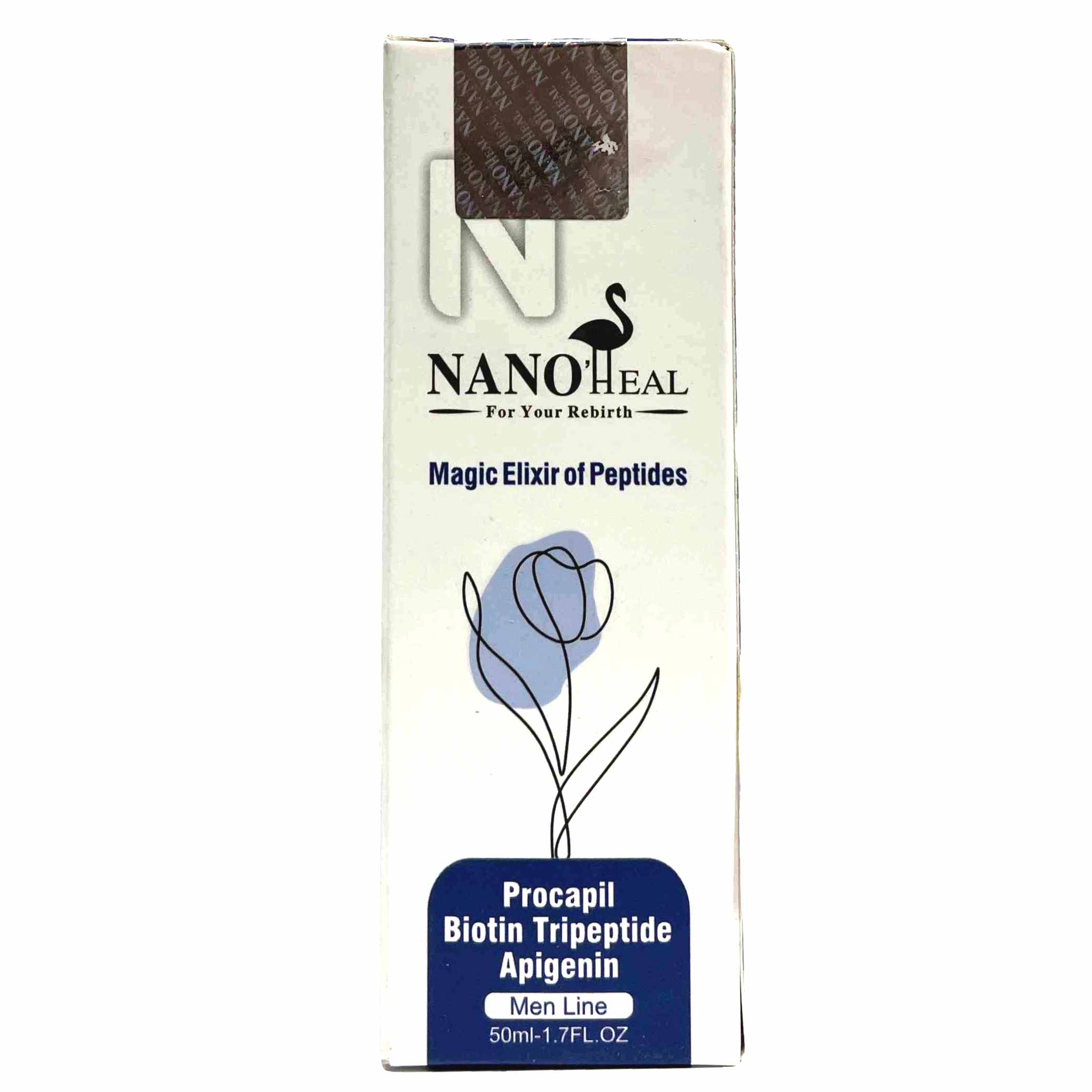 محلول تقویت کننده موی سر آقایان نانوهیل NanoHeal